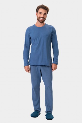 Pijama Masculino Azul