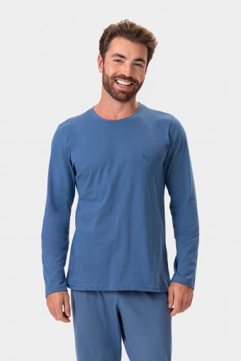 Pijama Masculino Azul