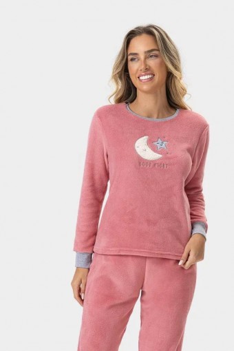 Pijama Feminino Adulto Fleece Night 