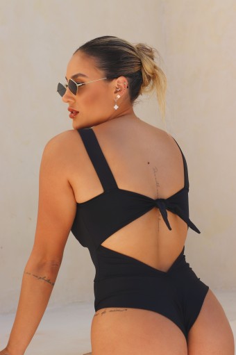 Maiô Bonito Corrente - Preto