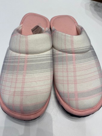 Pantufa Quadriculada 