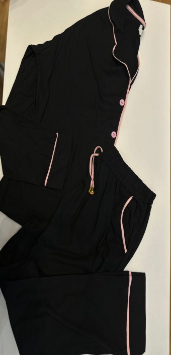 Pijama Americano Preto
