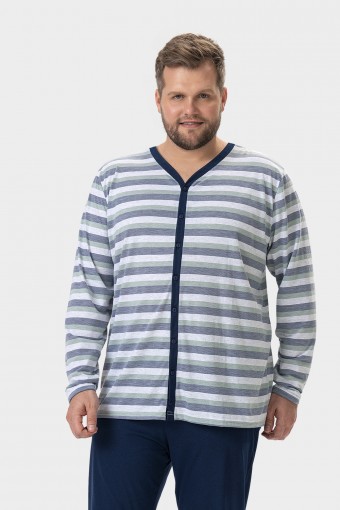 Pijama Masculino Listrado   Ref 10011253