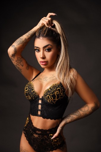 Mini Corselete Cleopatra com Lacradora