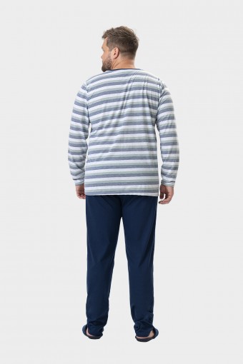 Pijama Masculino Listrado   Ref 10011253