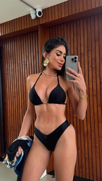 BIQUÍNI GENOVA GLOW PRETO