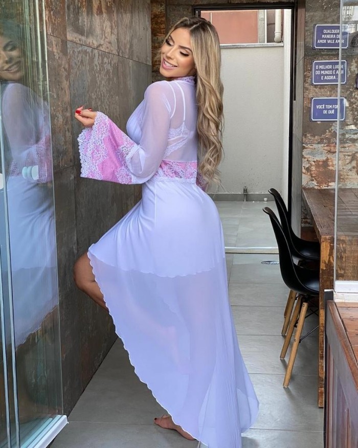 Robe algodão doce