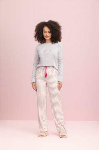 Pijama  Manga Longa Luar