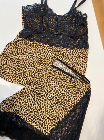 Baby doll plus Animal print 