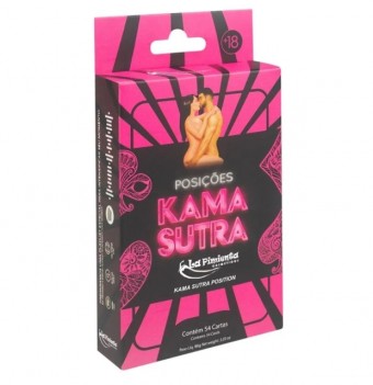 Kama Sutra Baralho com 54 Posições Ilustradas La Pimienta