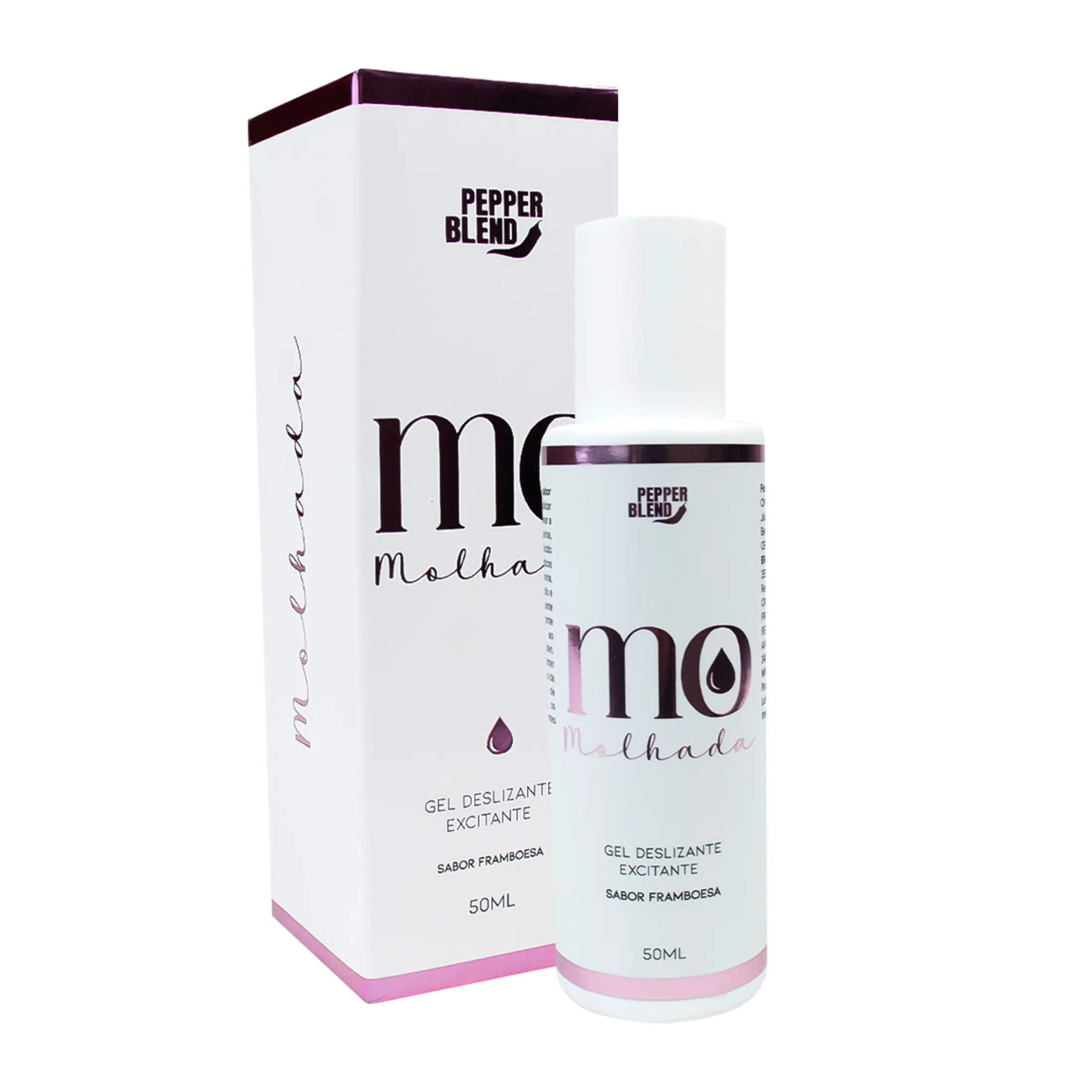 Lubrificante Íntimo Linha MO Molhada 50ml Pepper Blend Lubrificante Íntimo Mo Molhada 50ml Pepper Blend