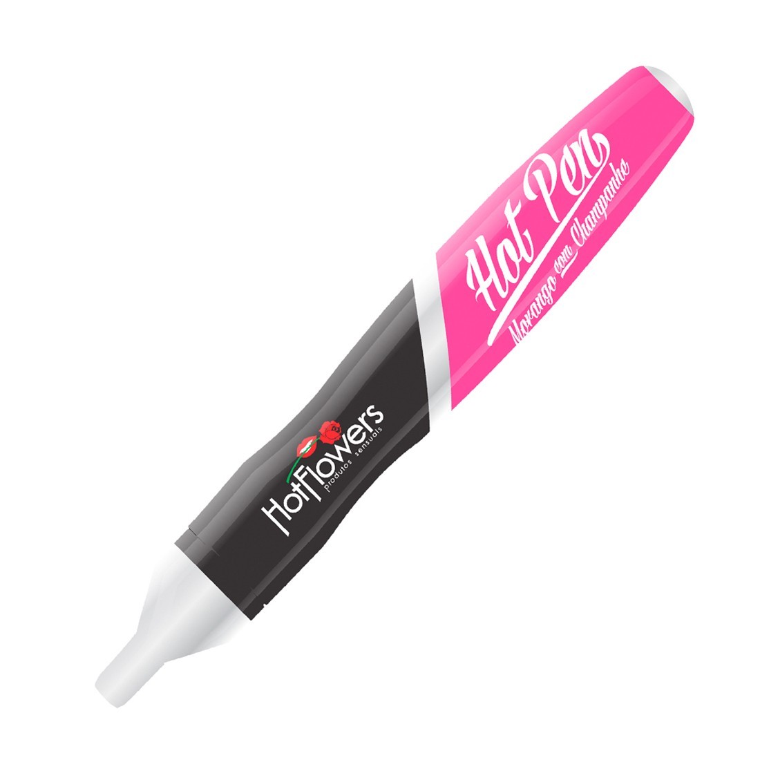 CANETA HOT PEN MORANGO C/ CHAMPANHE 35G