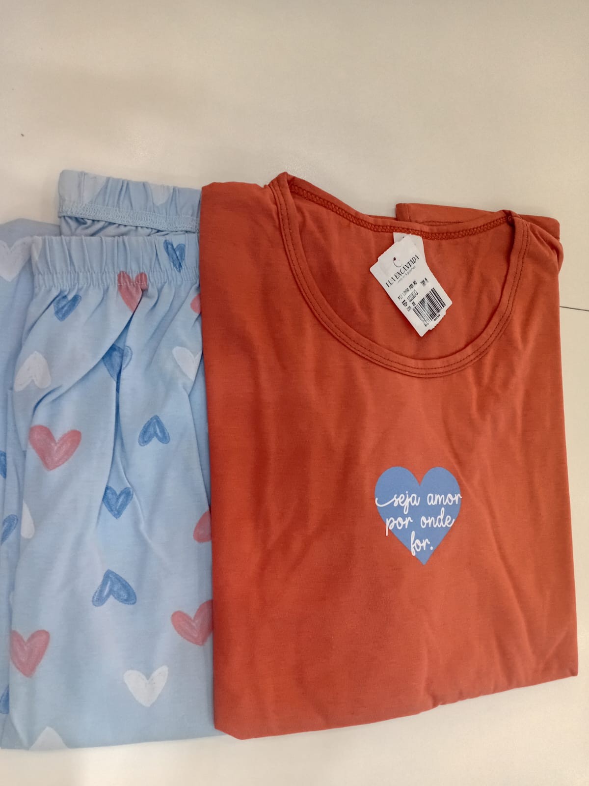 143 Pijama  Seja amor