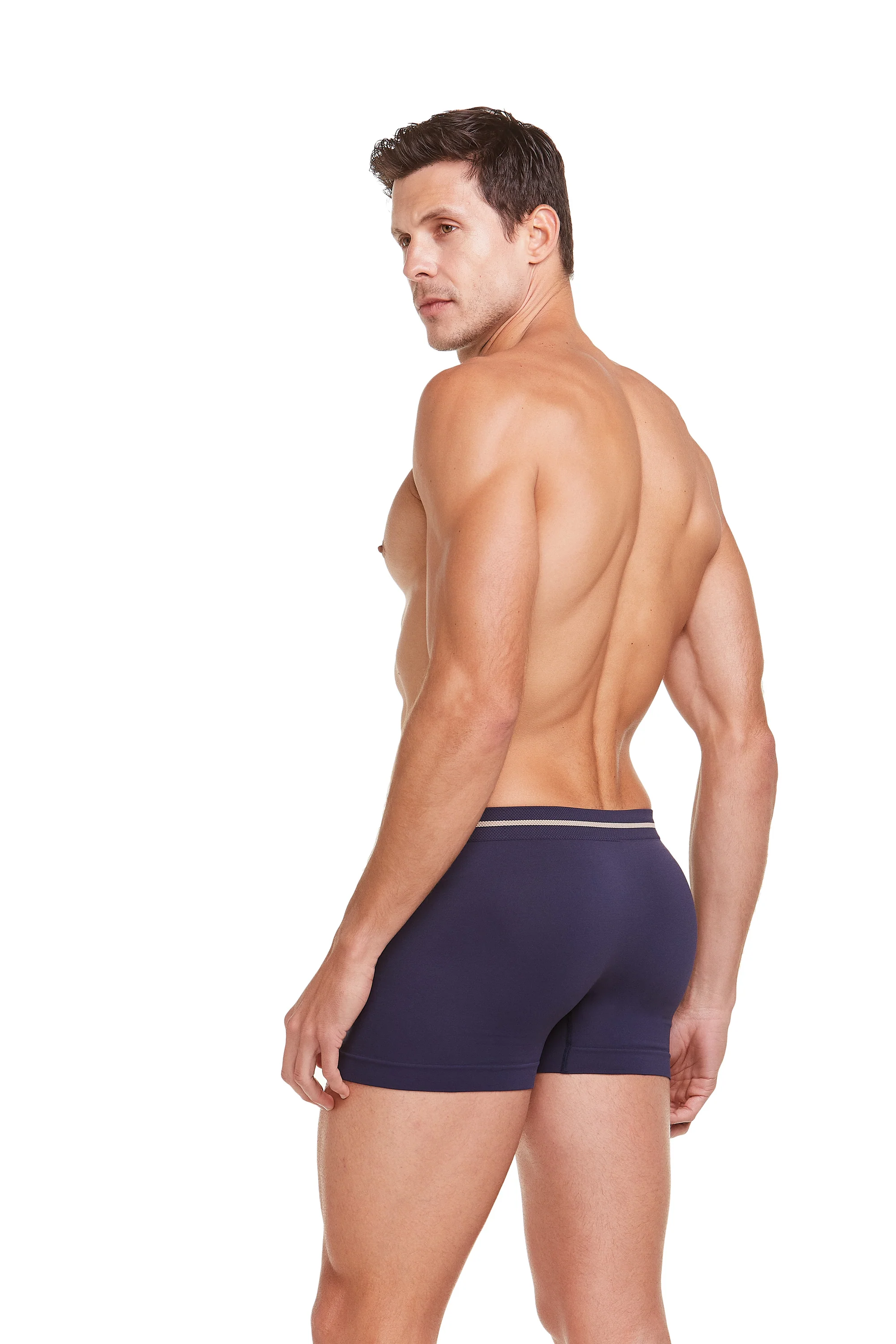 020004 Cueca Boxer Microfibra Sem Costura
