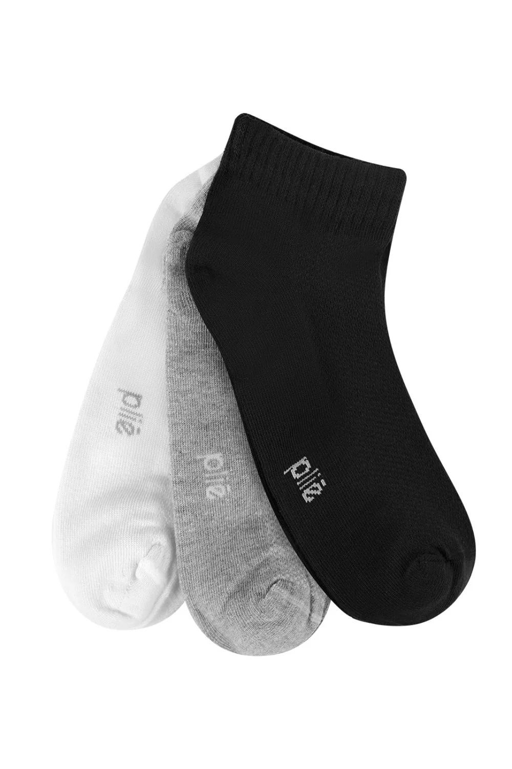 090113 Kit 3 Pares Meia Soquete