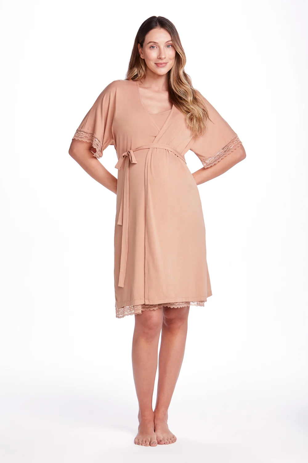 Robe Gestante Viscose Linho ref 050156