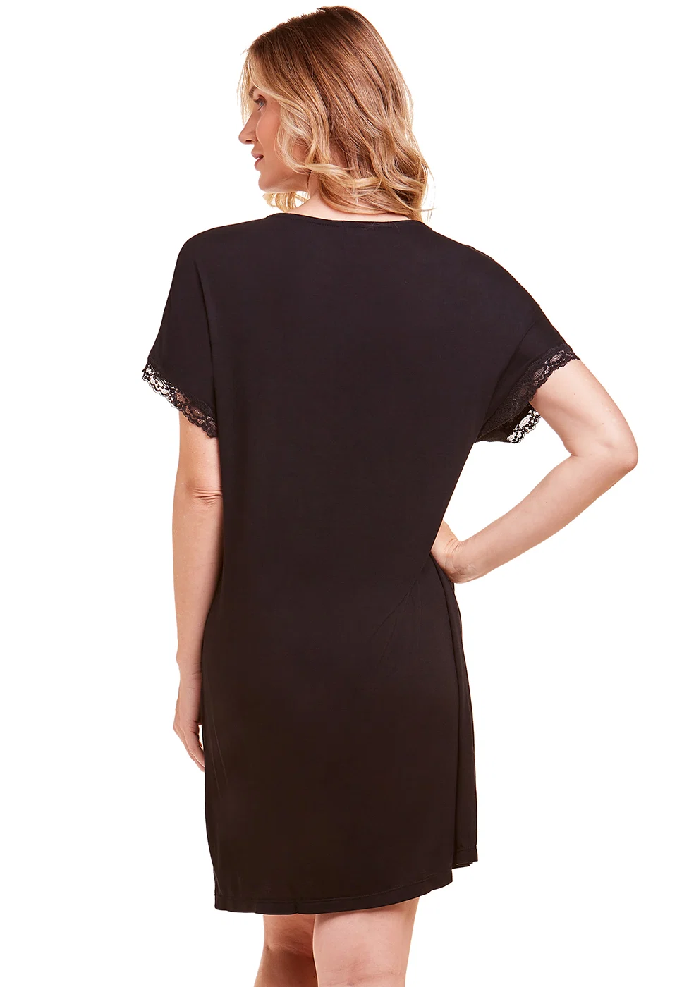Camisola Manga Maternity Comfy Black Ref 050152