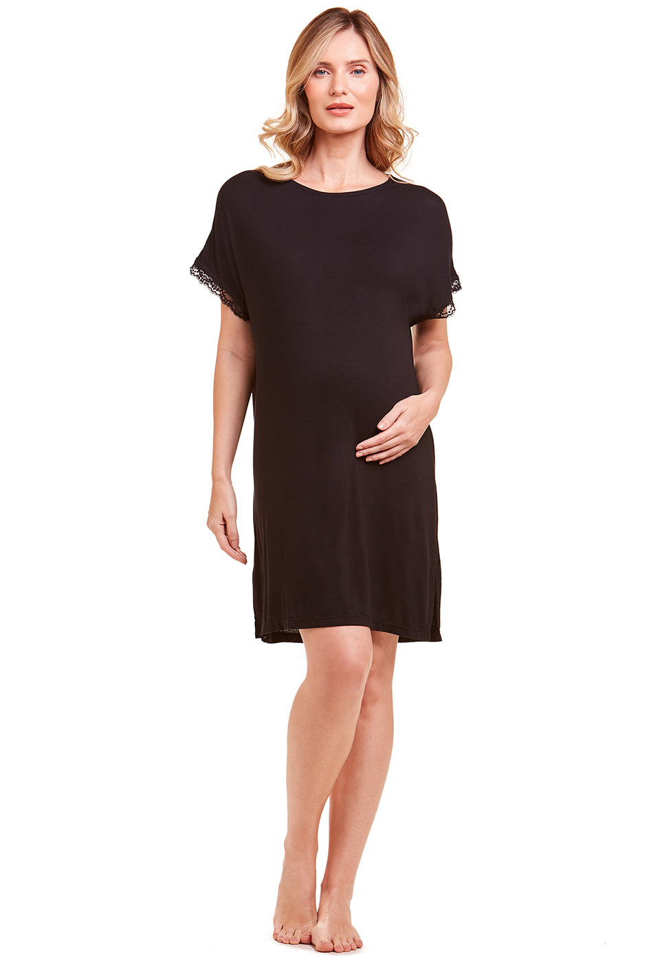 Camisola Manga Maternity Comfy Black Ref 050152